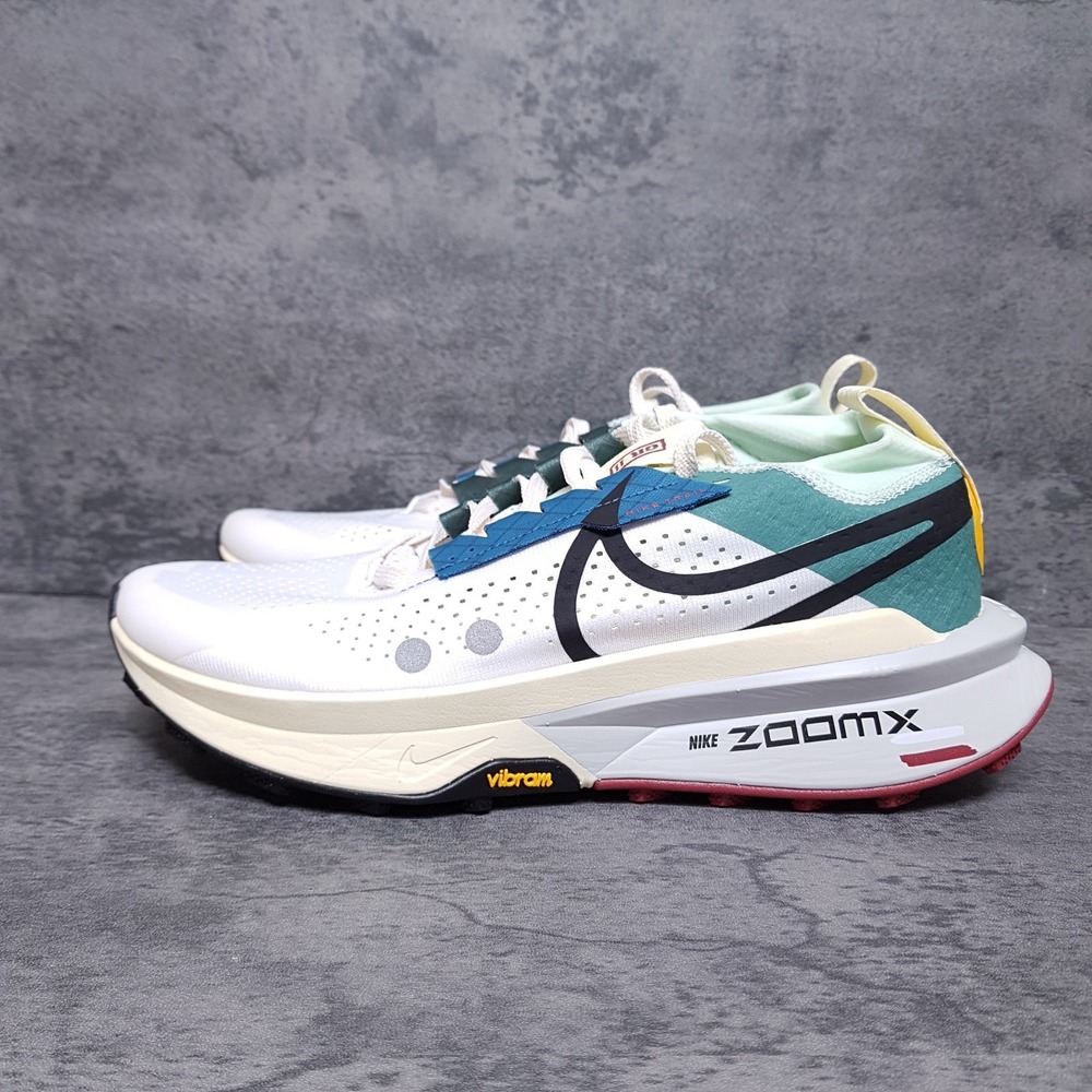 NIKE ZoomX Zegama 2 Running Shoes Mens 9.5 Bicoastal Court Blue FD5190-101